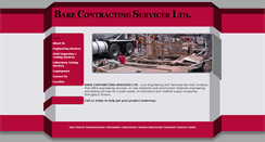 Desktop Screenshot of barecontracting.com